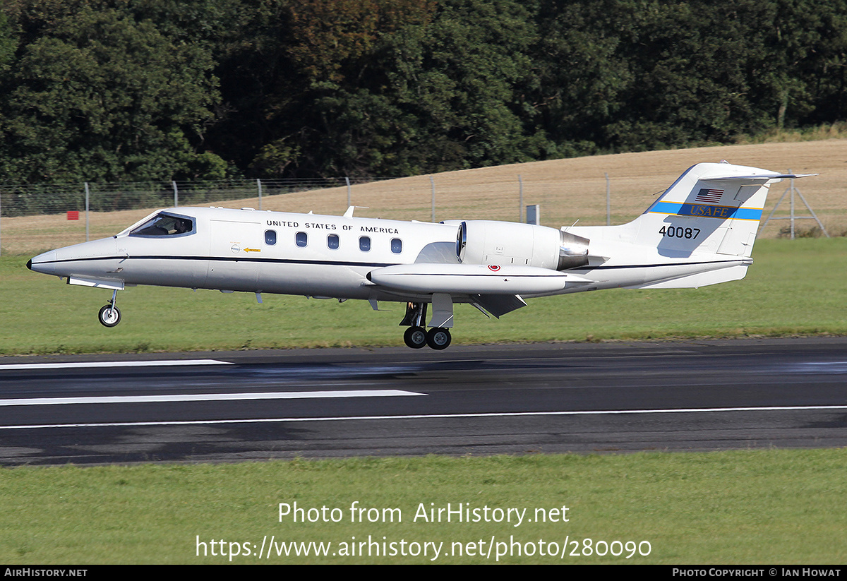 Aircraft Photo of 84-0087 / 40087 | Gates Learjet C-21A (35A) | USA - Air Force | AirHistory.net #280090