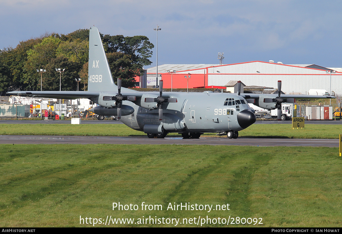 Aircraft Photo of 164998 / 4998 | Lockheed C-130T Hercules (L-382) | USA - Navy | AirHistory.net #280092