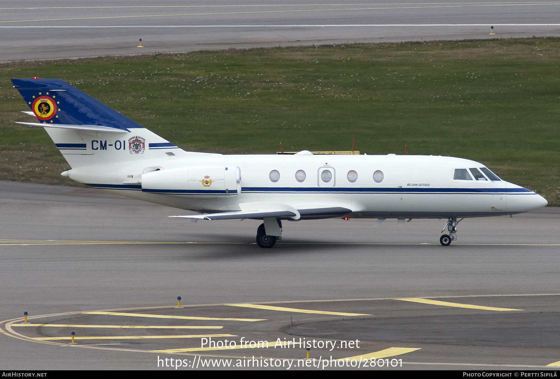 Aircraft Photo of CM-01 | Dassault Falcon 20E-5 | Belgium - Air Force | AirHistory.net #280101