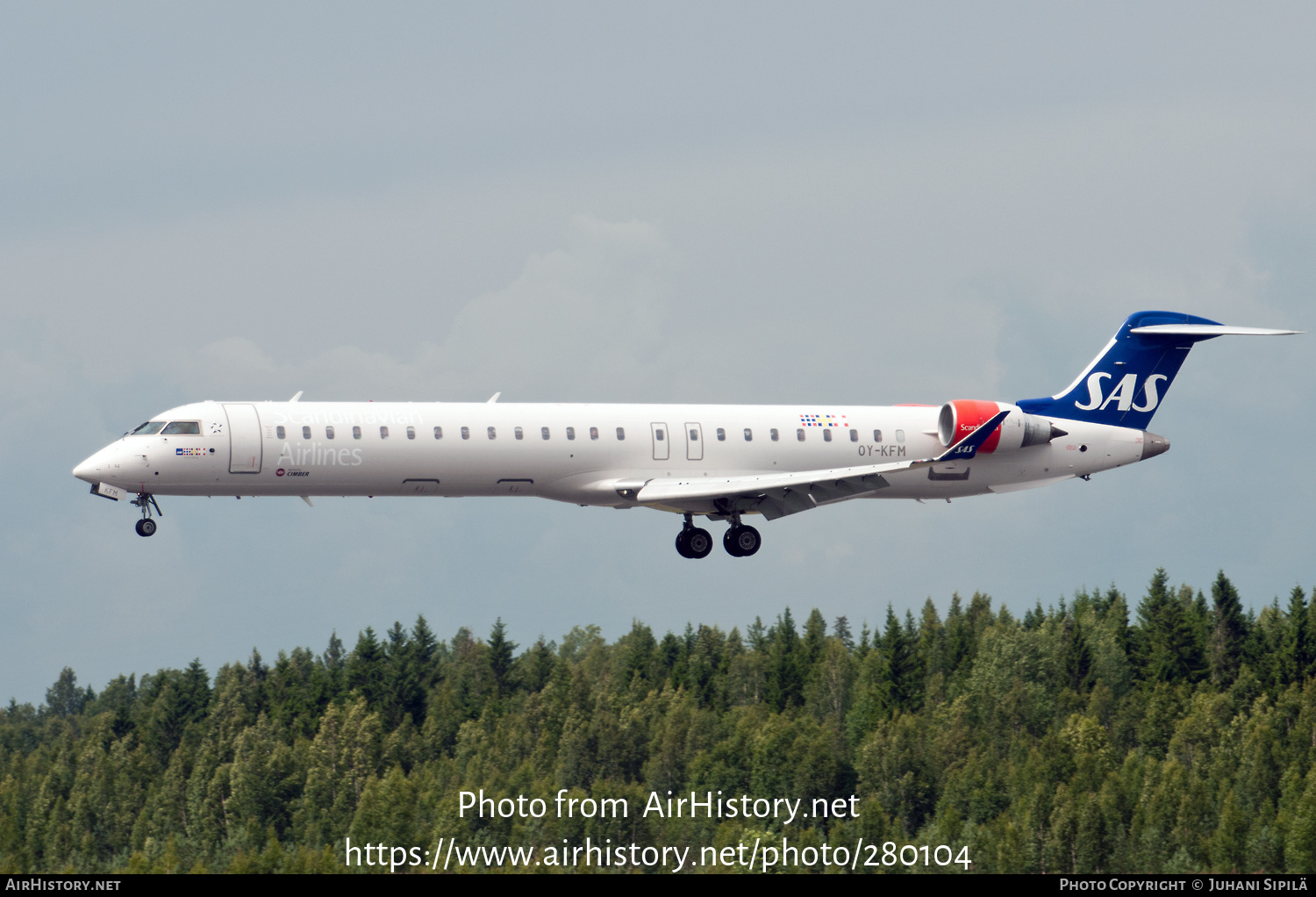 Aircraft Photo of OY-KFM | Bombardier CRJ-900LR (CL-600-2D24) | Scandinavian Airlines - SAS | AirHistory.net #280104