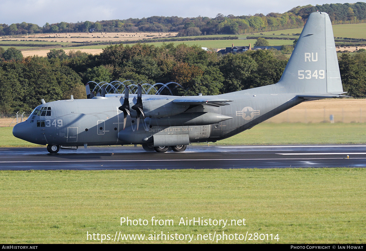 Aircraft Photo of 165349 / 5349 | Lockheed Martin C-130T Hercules (L-382) | USA - Navy | AirHistory.net #280114