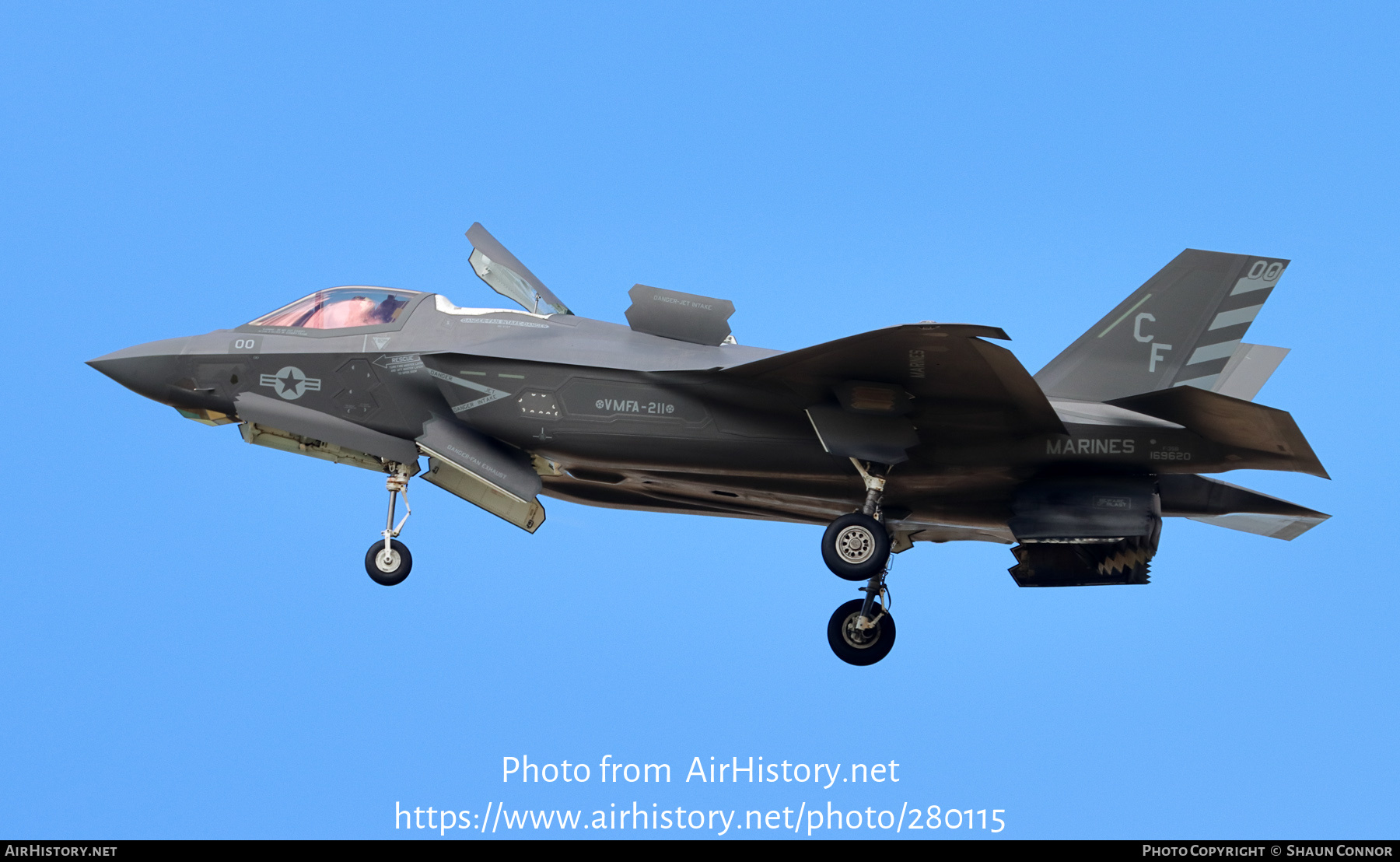 Aircraft Photo of 169620 | Lockheed Martin F-35B Lightning II | USA - Marines | AirHistory.net #280115