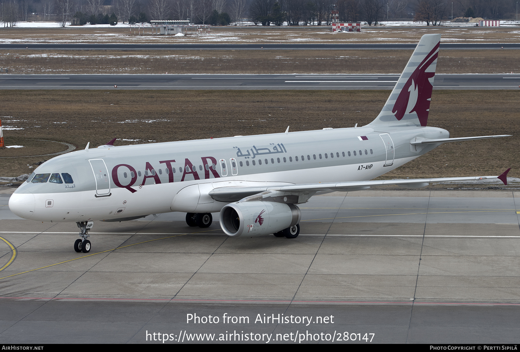 Aircraft Photo of A7-AHP | Airbus A320-232 | Qatar Airways | AirHistory.net #280147