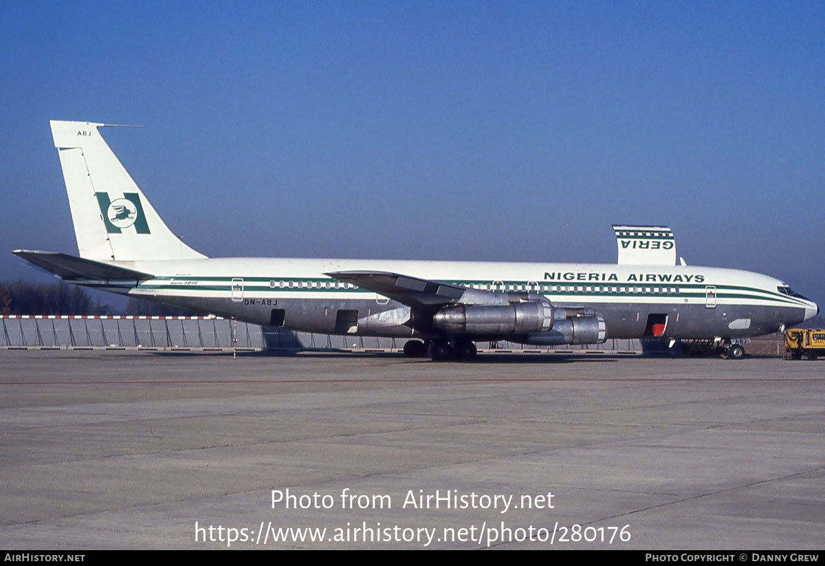 Aircraft Photo of 5N-ABJ | Boeing 707-3F9C | Nigeria Airways | AirHistory.net #280176