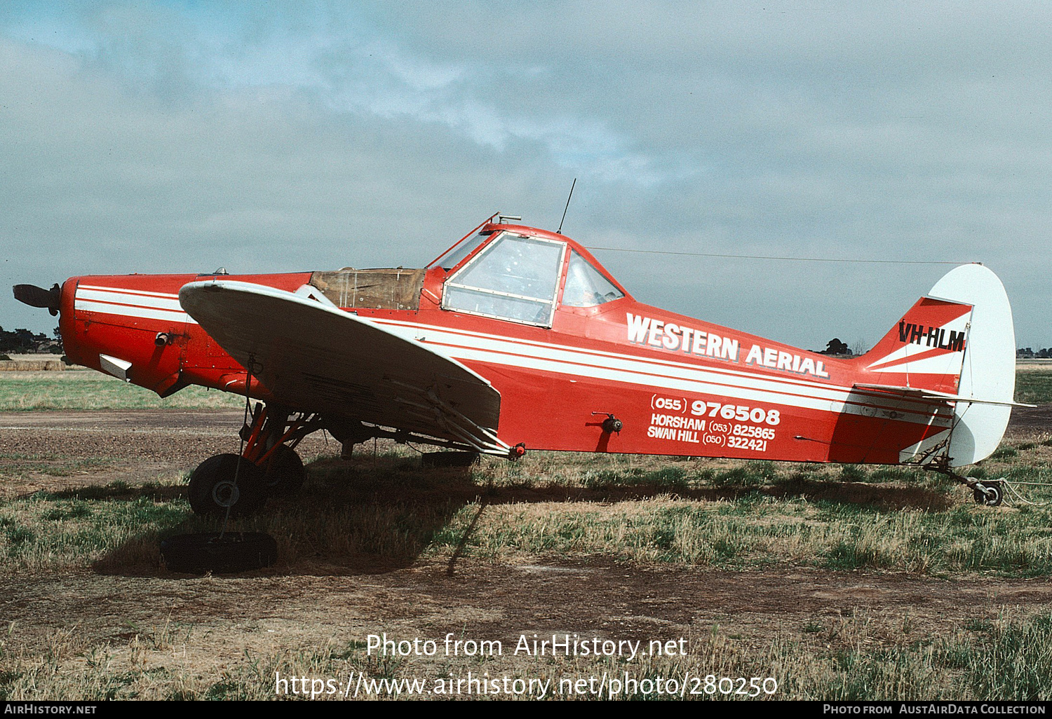 Aircraft Photo of VH-HLM | Piper PA-25-235 Pawnee B | Western Aerial Services | AirHistory.net #280250