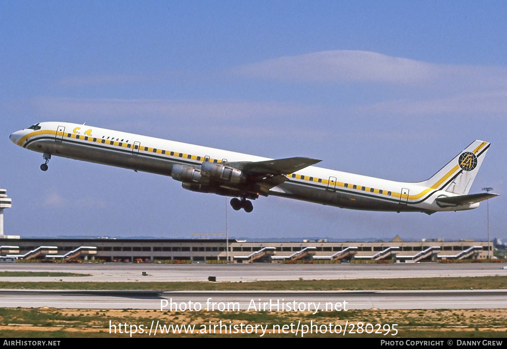 Aircraft Photo of EC-DZA | McDonnell Douglas DC-8-61 | Canafrica Transportes Aereos - CTA España | AirHistory.net #280295