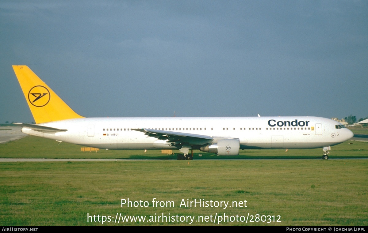 Aircraft Photo of D-ABUI | Boeing 767-330/ER | Condor Flugdienst | AirHistory.net #280312