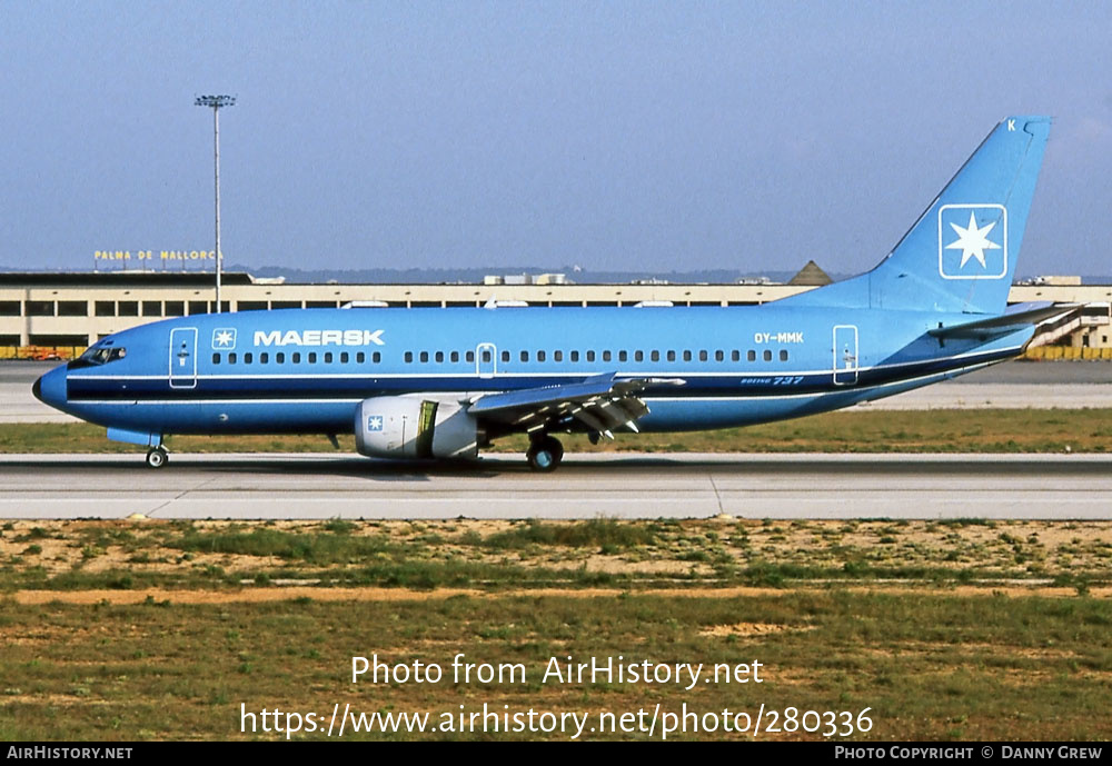 Aircraft Photo of OY-MMK | Boeing 737-3L9 | Maersk Air | AirHistory.net #280336