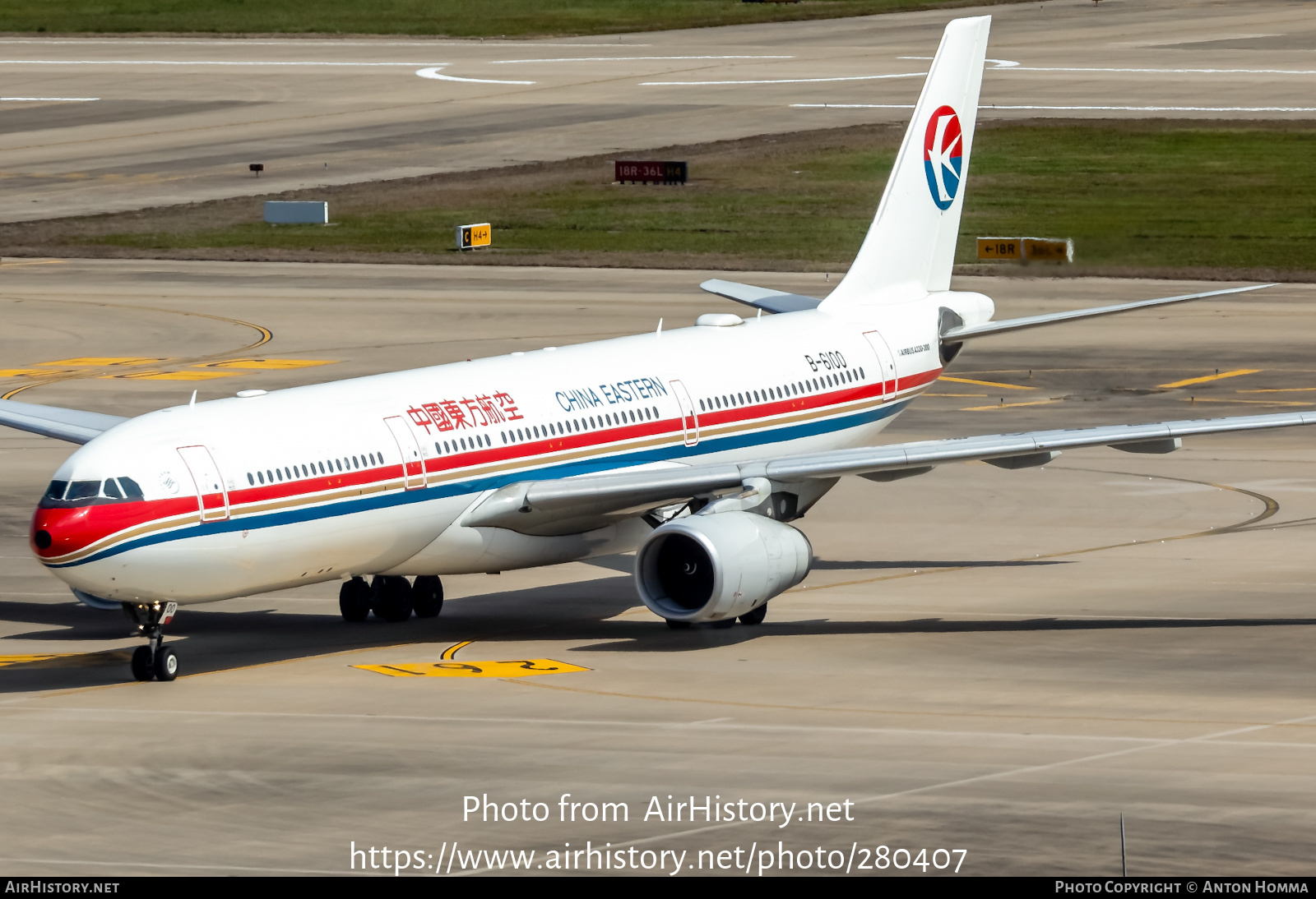 Aircraft Photo of B-6100 | Airbus A330-343E | China Eastern Airlines | AirHistory.net #280407