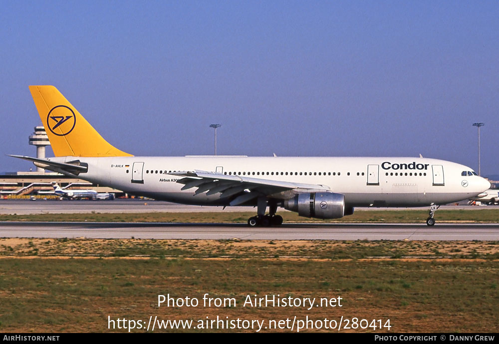 Aircraft Photo of D-AHLK | Airbus A300B4-203 | Condor Flugdienst | AirHistory.net #280414