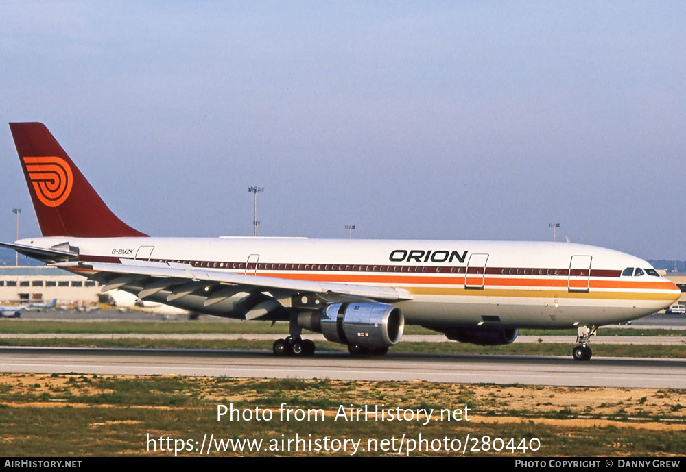 Aircraft Photo of G-BMZK | Airbus A300B4-203 | Orion Airways | AirHistory.net #280440