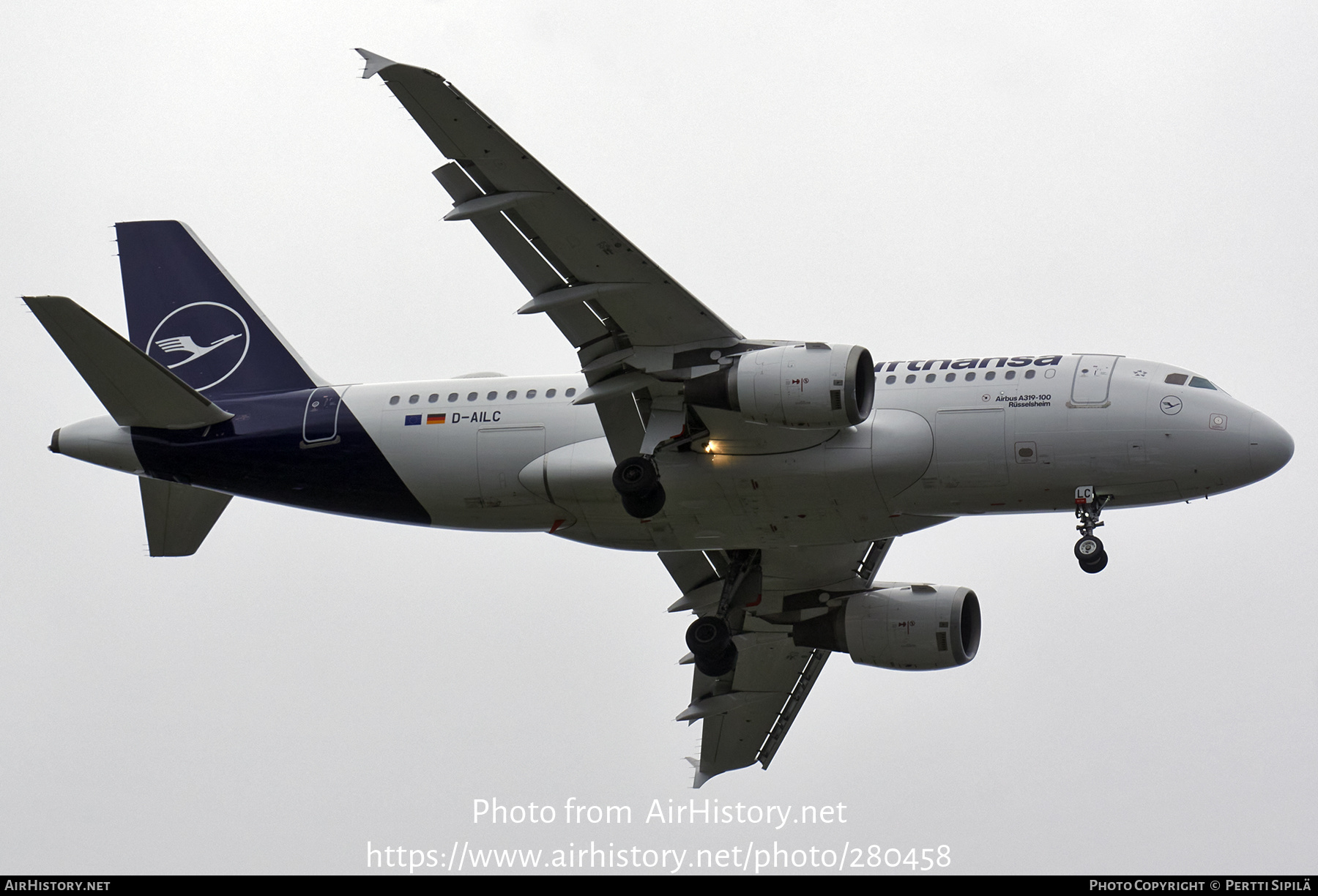 Aircraft Photo of D-AILC | Airbus A319-114 | Lufthansa | AirHistory.net #280458