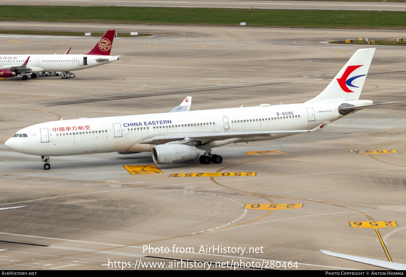 Aircraft Photo of B-6095 | Airbus A330-343E | China Eastern Airlines | AirHistory.net #280464