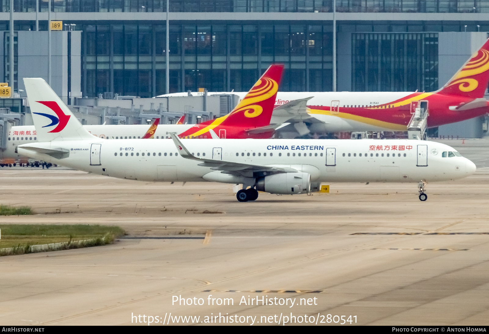 Aircraft Photo of B-8172 | Airbus A321-231 | China Eastern Airlines | AirHistory.net #280541