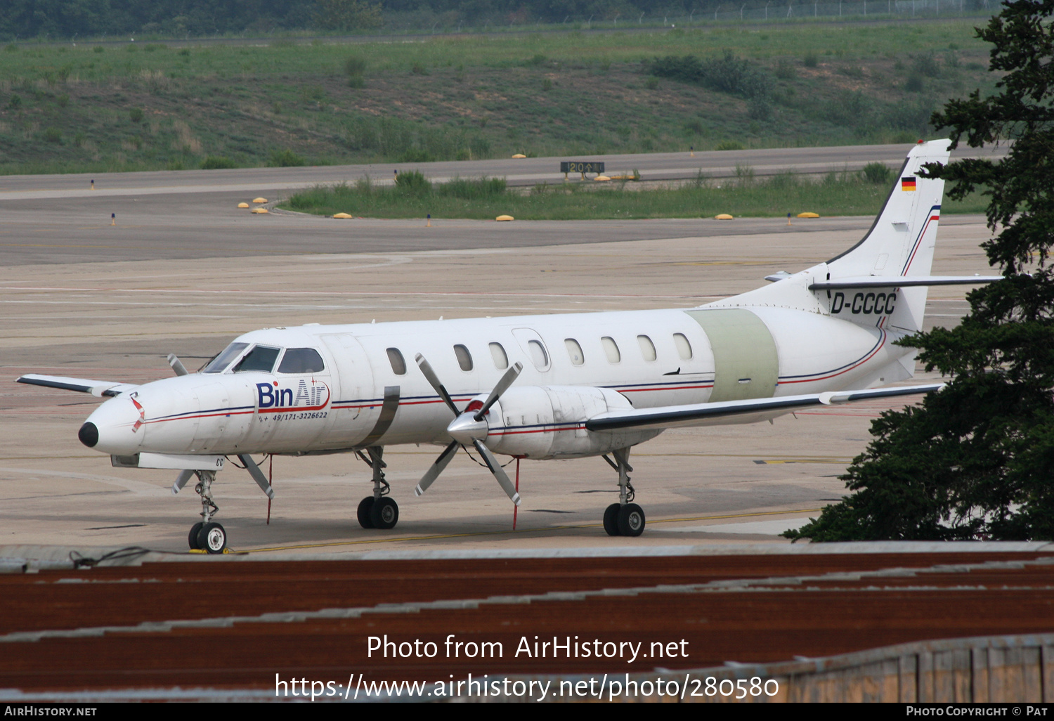 Aircraft Photo of D-CCCC | Fairchild Swearingen SA-227AT Merlin IVC | BinAir Aero Service | AirHistory.net #280580