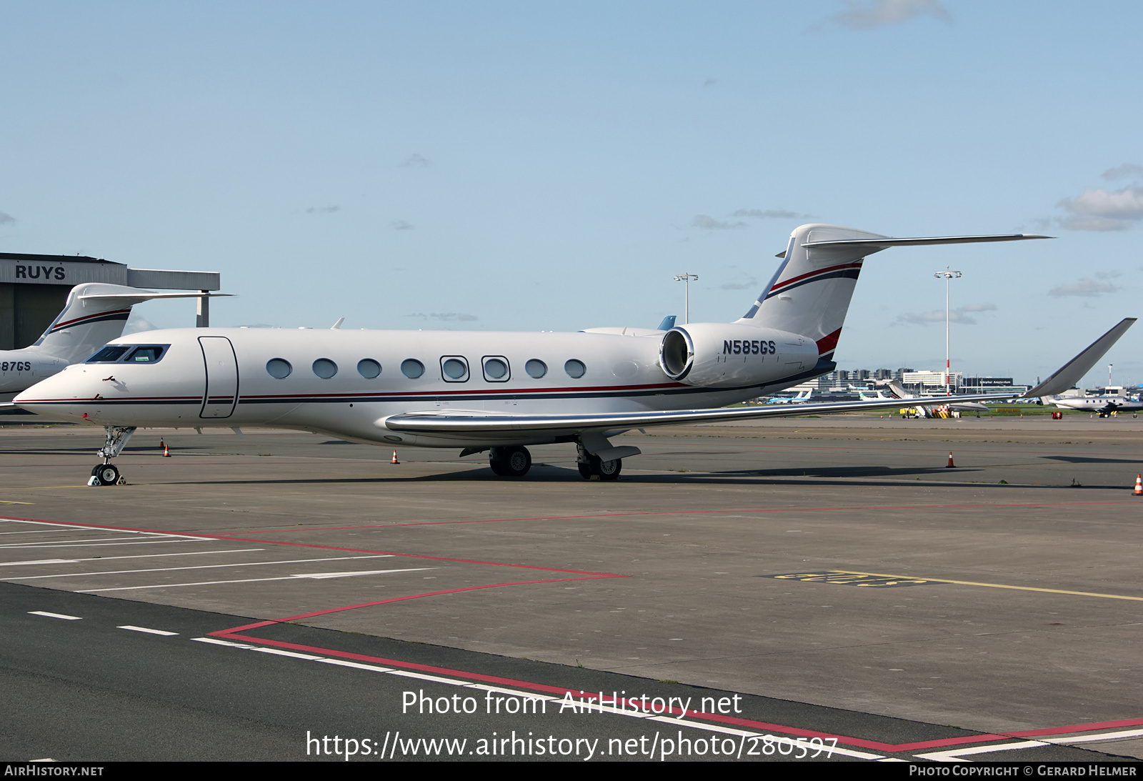 Aircraft Photo of N585GS | Gulfstream Aerospace G650ER (G-VI) | AirHistory.net #280597