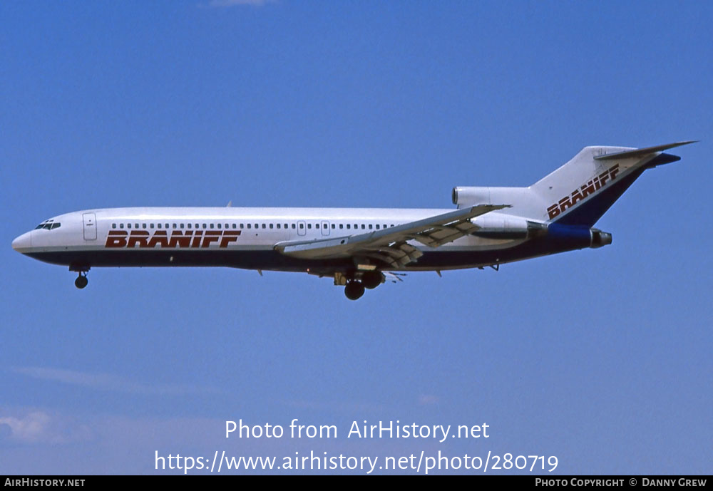 Aircraft Photo of N470BN | Boeing 727-227/Adv | Braniff | AirHistory.net #280719