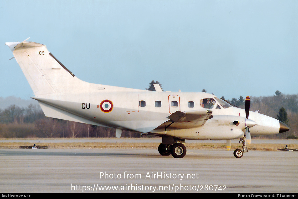 Aircraft Photo of 105 | Embraer EMB-121AA Xingu | France - Air Force | AirHistory.net #280742