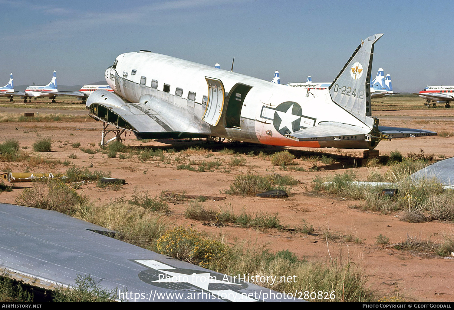 Aircraft Photo of N87626 / 0-224126 | Douglas C-47A Skytrain | USA - Air Force | AirHistory.net #280826