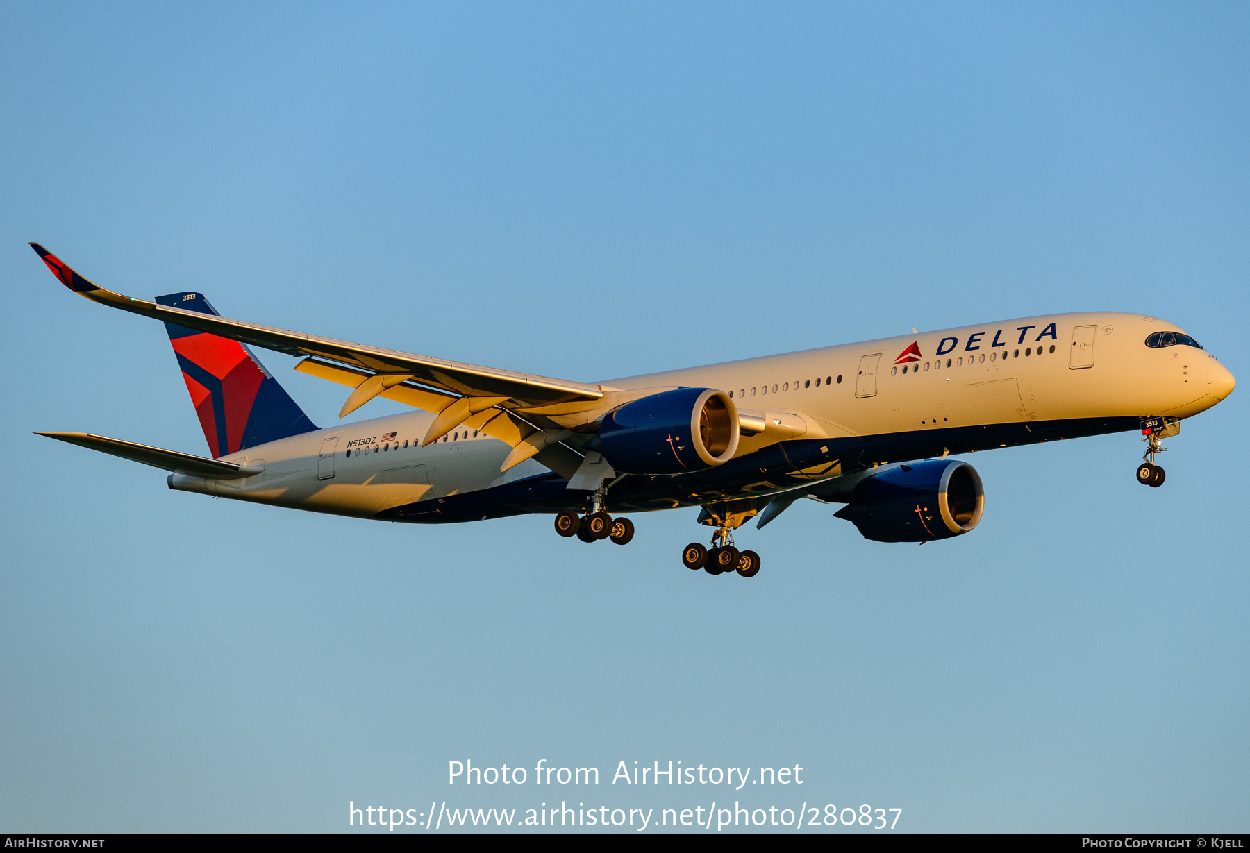 Aircraft Photo of N513DZ | Airbus A350-941 | Delta Air Lines | AirHistory.net #280837