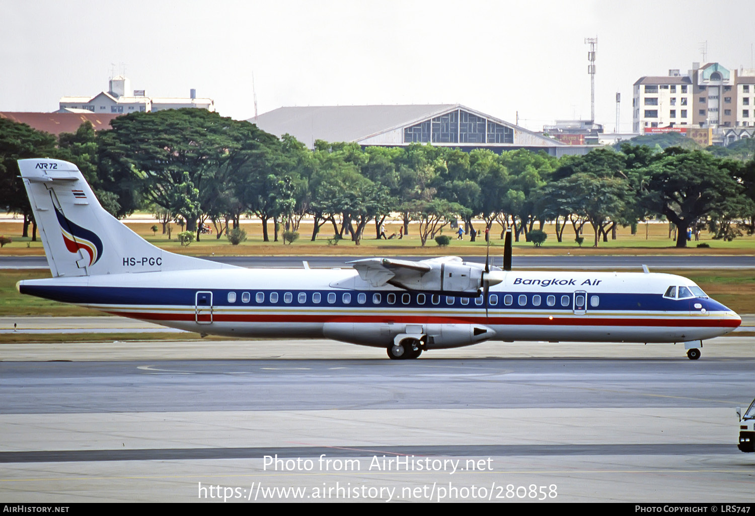 Aircraft Photo of HS-PGC | ATR ATR-72-202 | Bangkok Airways | AirHistory.net #280858