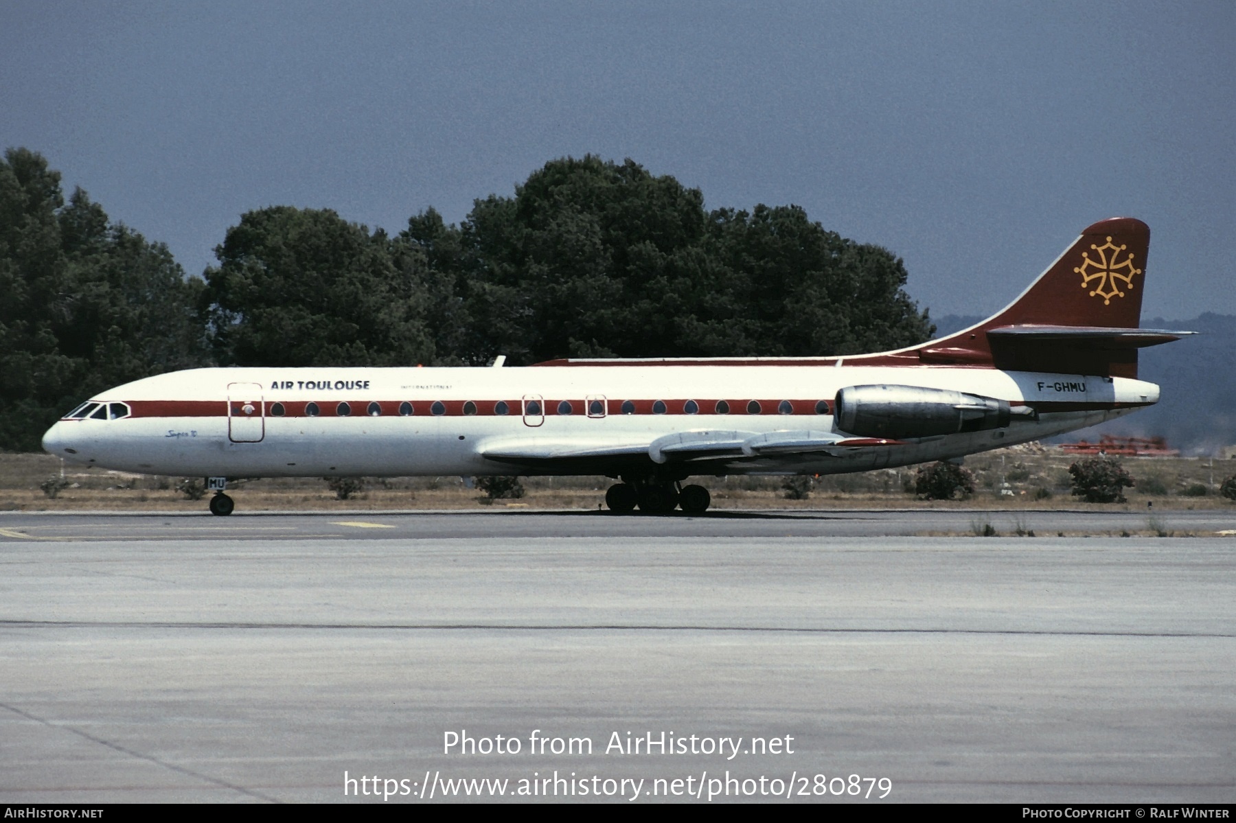 Aircraft Photo of F-GHMU | Sud SE-210 Caravelle 10B3 Super B | Air Toulouse International | AirHistory.net #280879