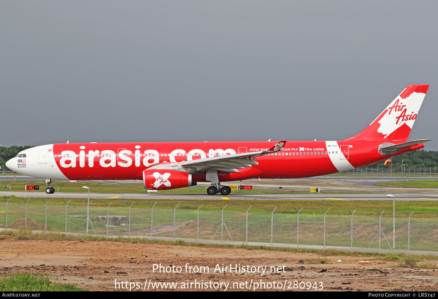 Aircraft Photo of 9M-XXY | Airbus A330-343E | AirAsia X | AirHistory.net #280943