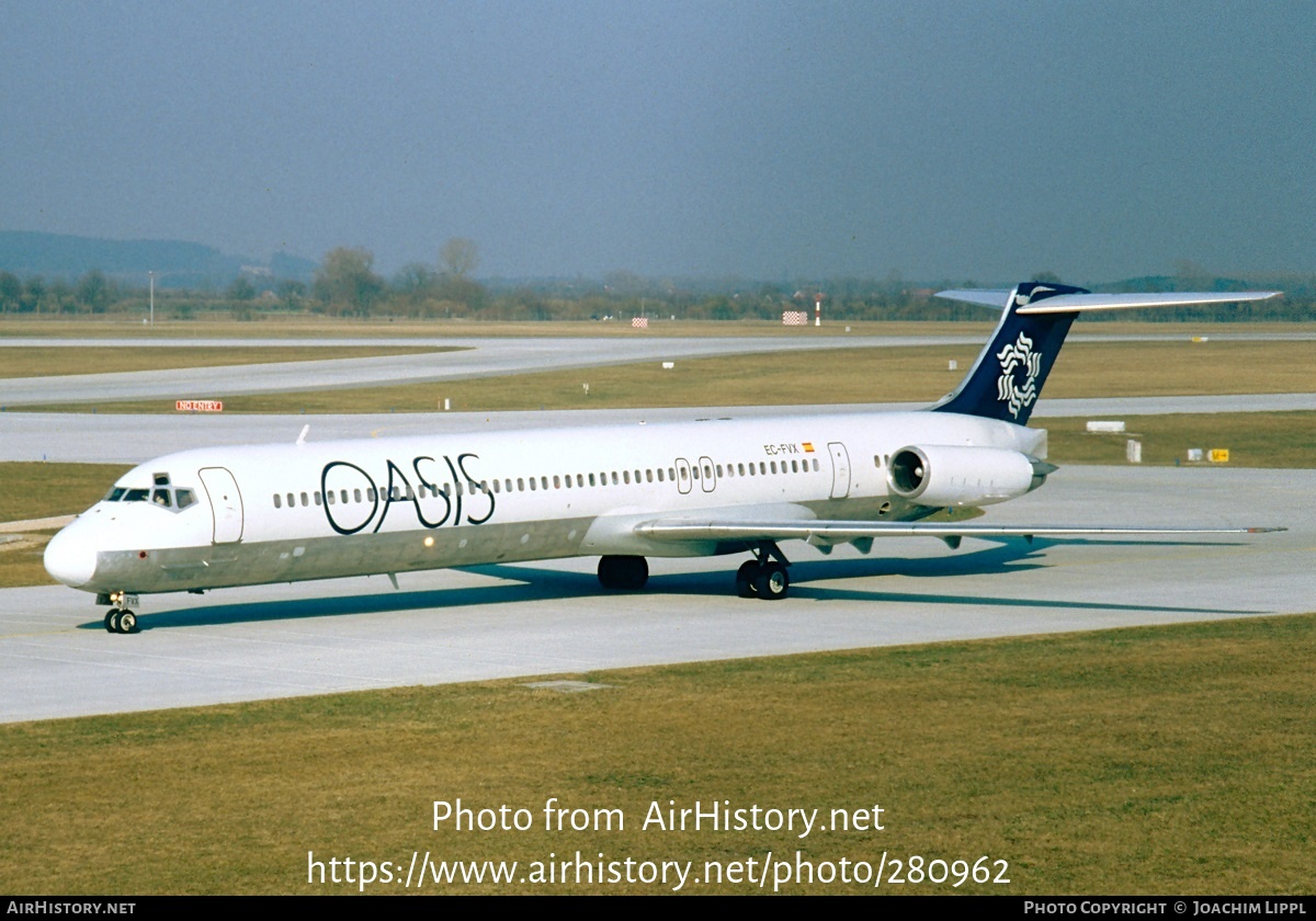 Aircraft Photo of EC-FVX | McDonnell Douglas MD-83 (DC-9-83) | Oasis International Airlines | AirHistory.net #280962