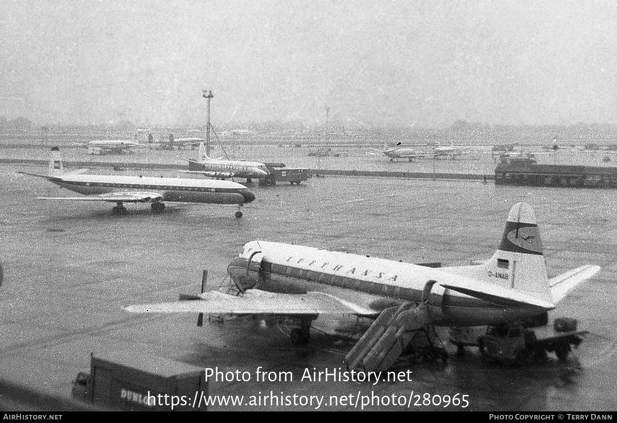 Aircraft Photo of D-ANAB | Vickers 814 Viscount | Lufthansa | AirHistory.net #280965