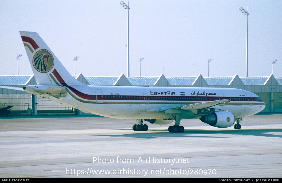 Aircraft Photo of SU-BCB | Airbus A300B4-203 | EgyptAir | AirHistory.net #280970