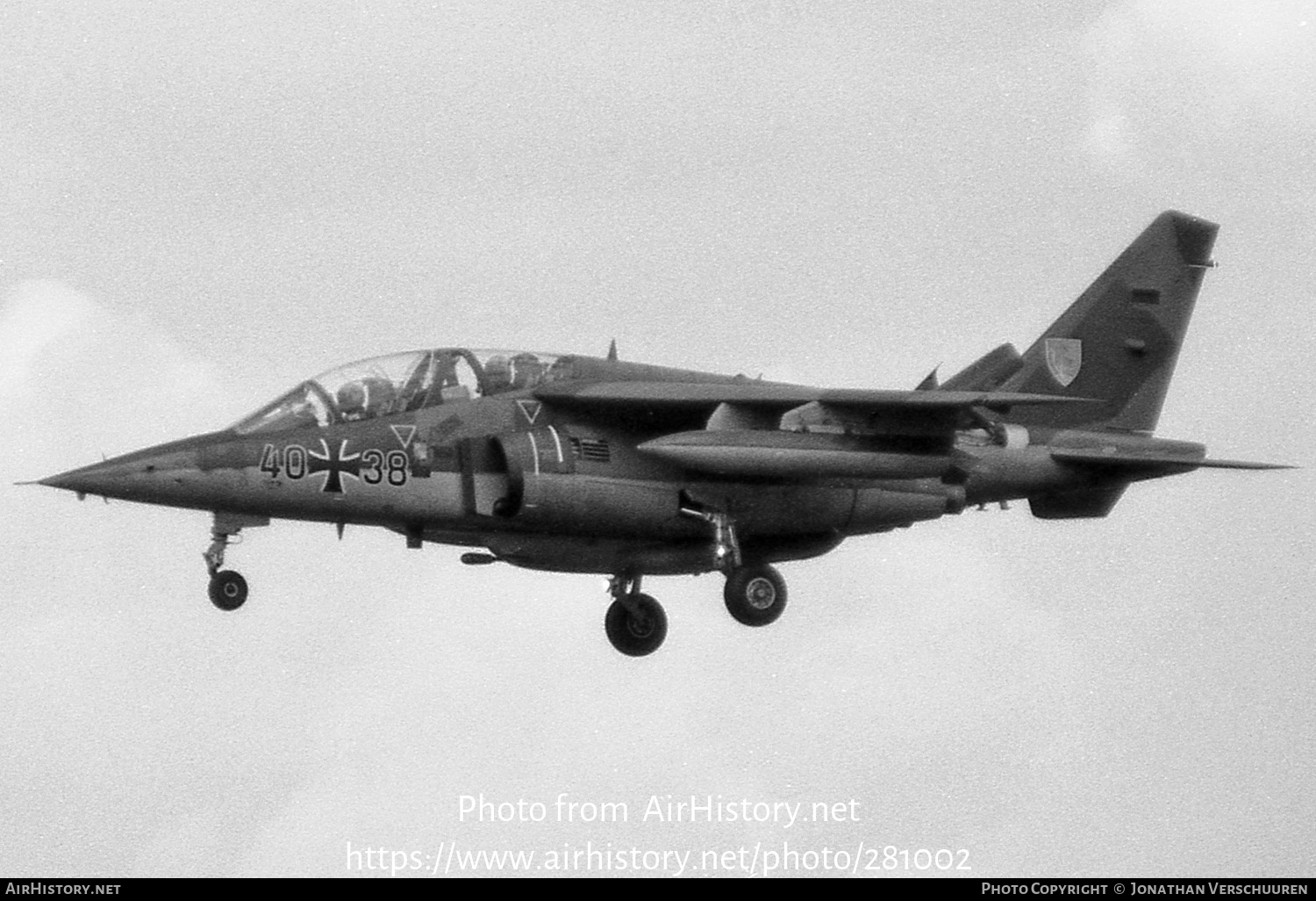 Aircraft Photo of 4038 | Dassault-Dornier Alpha Jet A | Germany - Air Force | AirHistory.net #281002