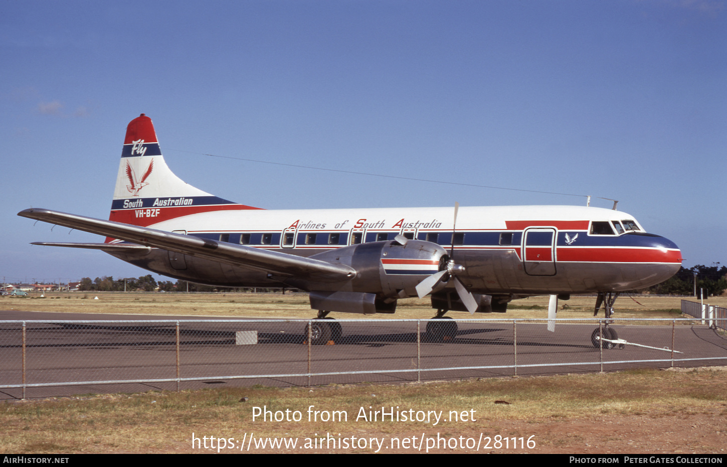 Aircraft Photo of VH-BZF | Convair 440-97 Metropolitan | Airlines of South Australia - ASA | AirHistory.net #281116