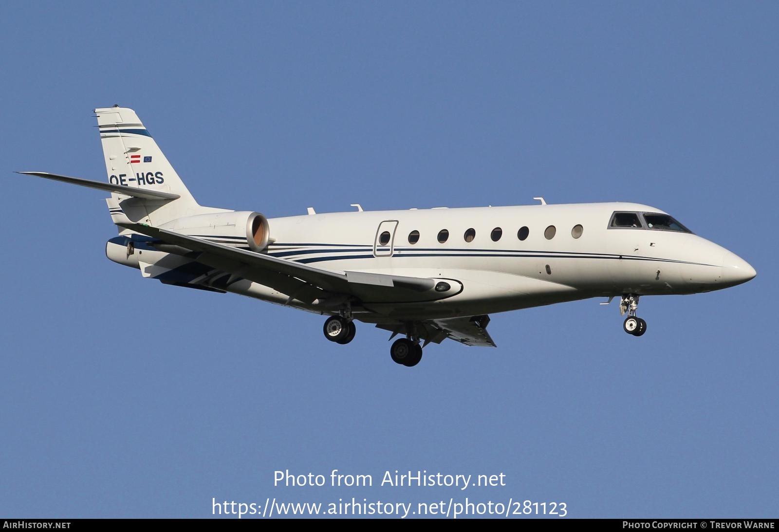 Aircraft Photo of OE-HGS | Israel Aircraft Industries Gulfstream G200 | AirHistory.net #281123