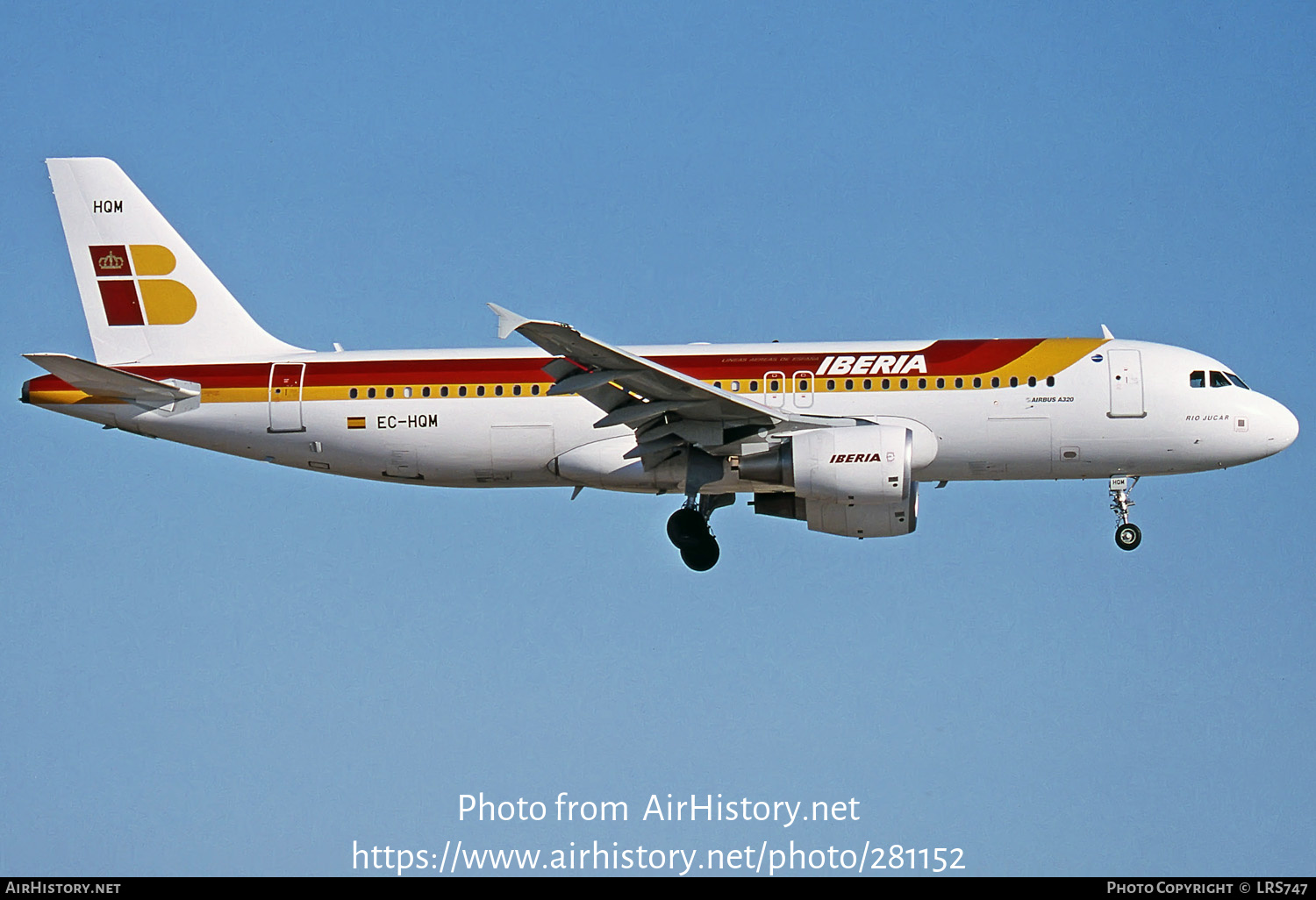 Aircraft Photo of EC-HQM | Airbus A320-214 | Iberia | AirHistory.net #281152