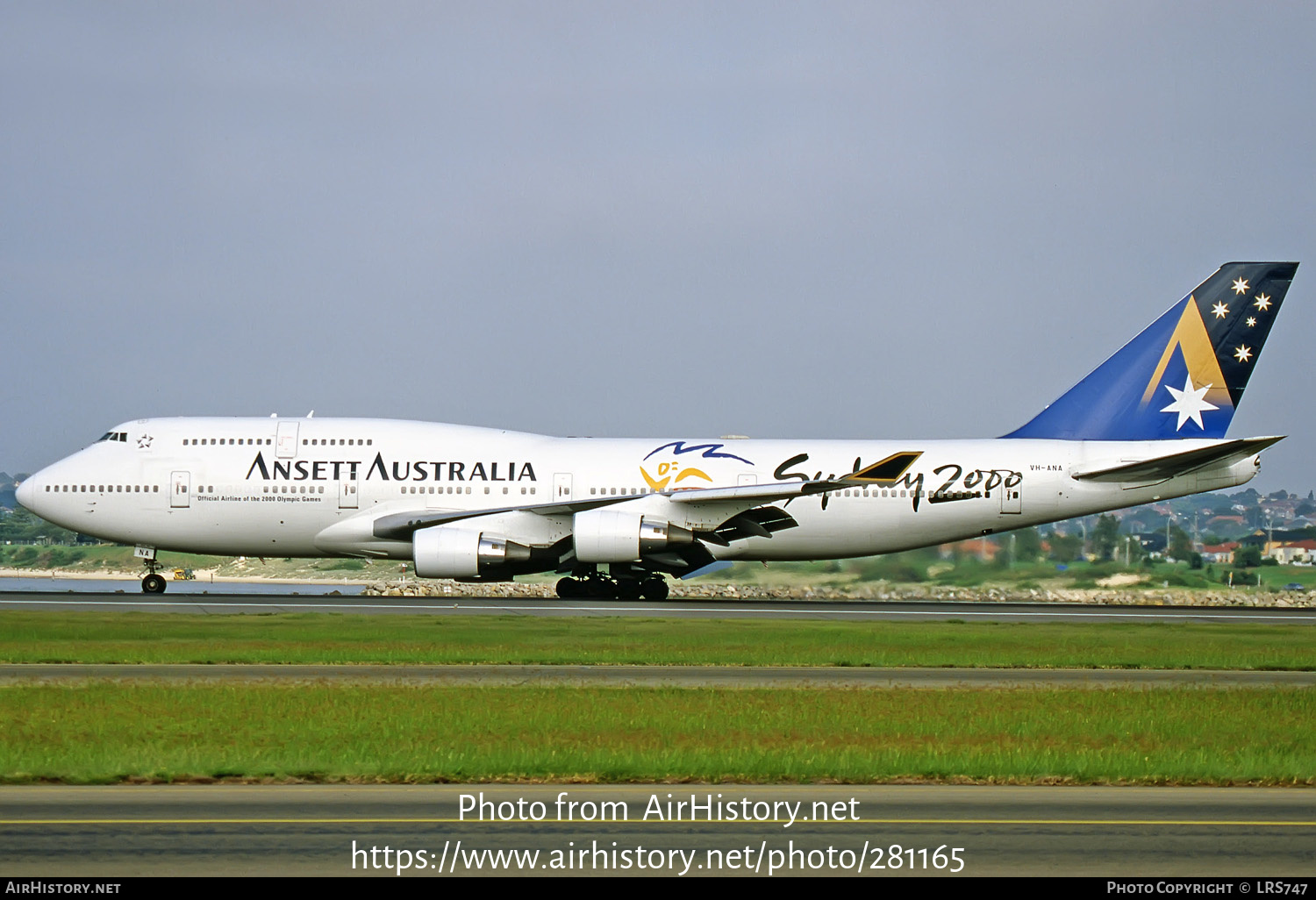 Aircraft Photo of VH-ANA | Boeing 747-412 | Ansett Australia | AirHistory.net #281165