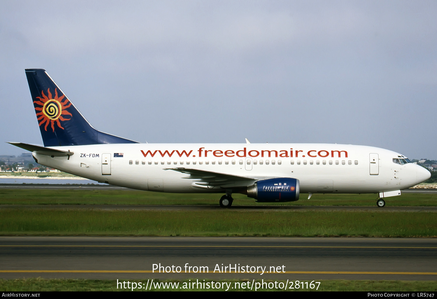 Aircraft Photo of ZK-FDM | Boeing 737-3M8 | Freedom Air | AirHistory.net #281167