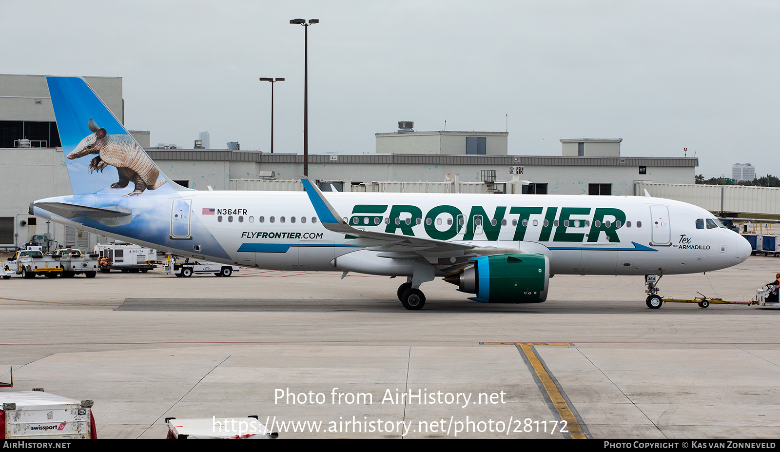 Aircraft Photo of N364FR | Airbus A320-251N | Frontier Airlines | AirHistory.net #281172