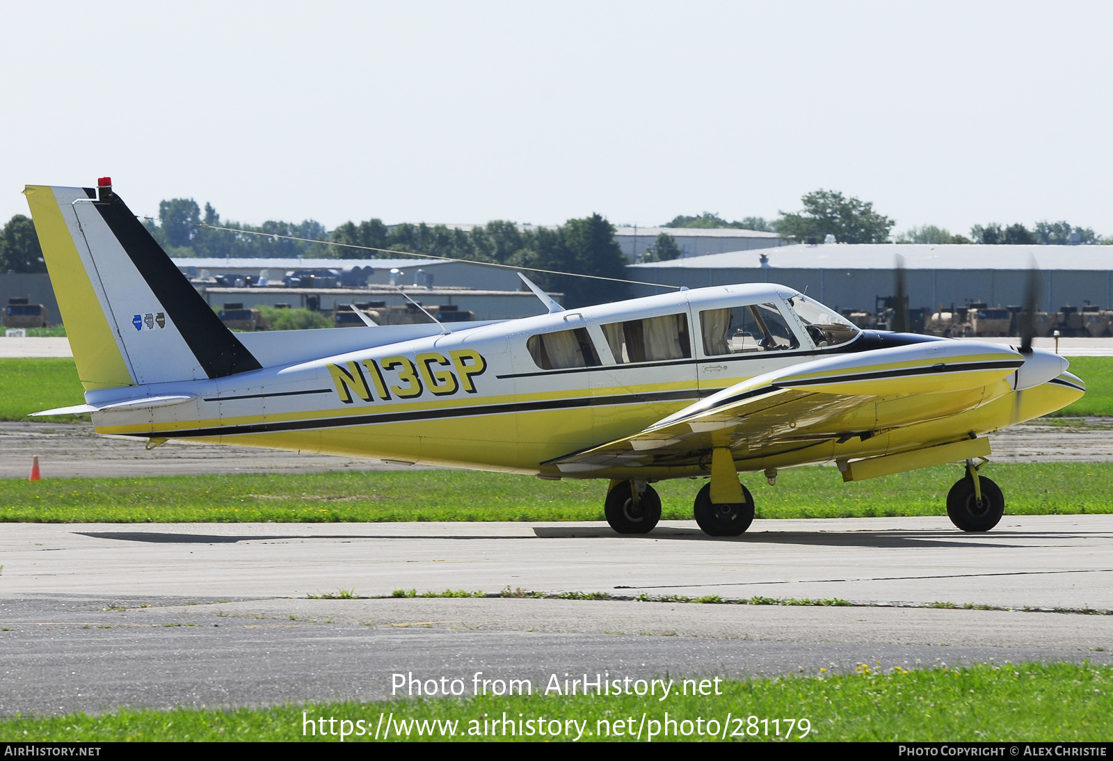 Aircraft Photo of N13GP | Piper PA-30-160 Twin Comanche B | AirHistory.net #281179