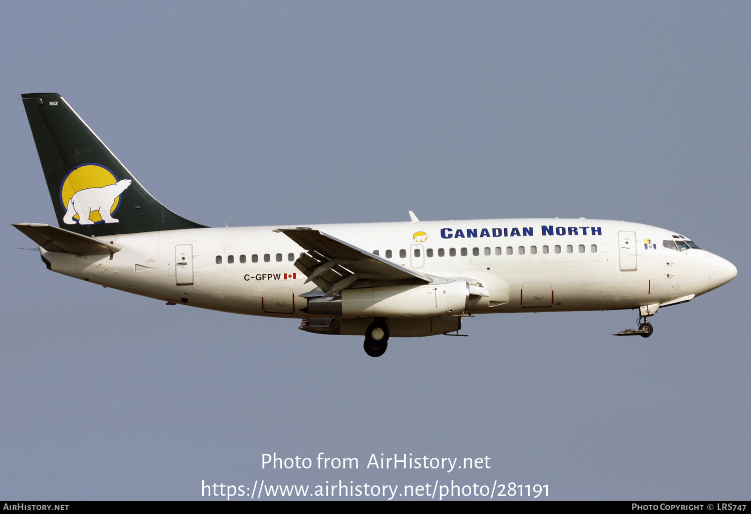 Aircraft Photo of C-GFPW | Boeing 737-275C/Adv | Canadian North | AirHistory.net #281191