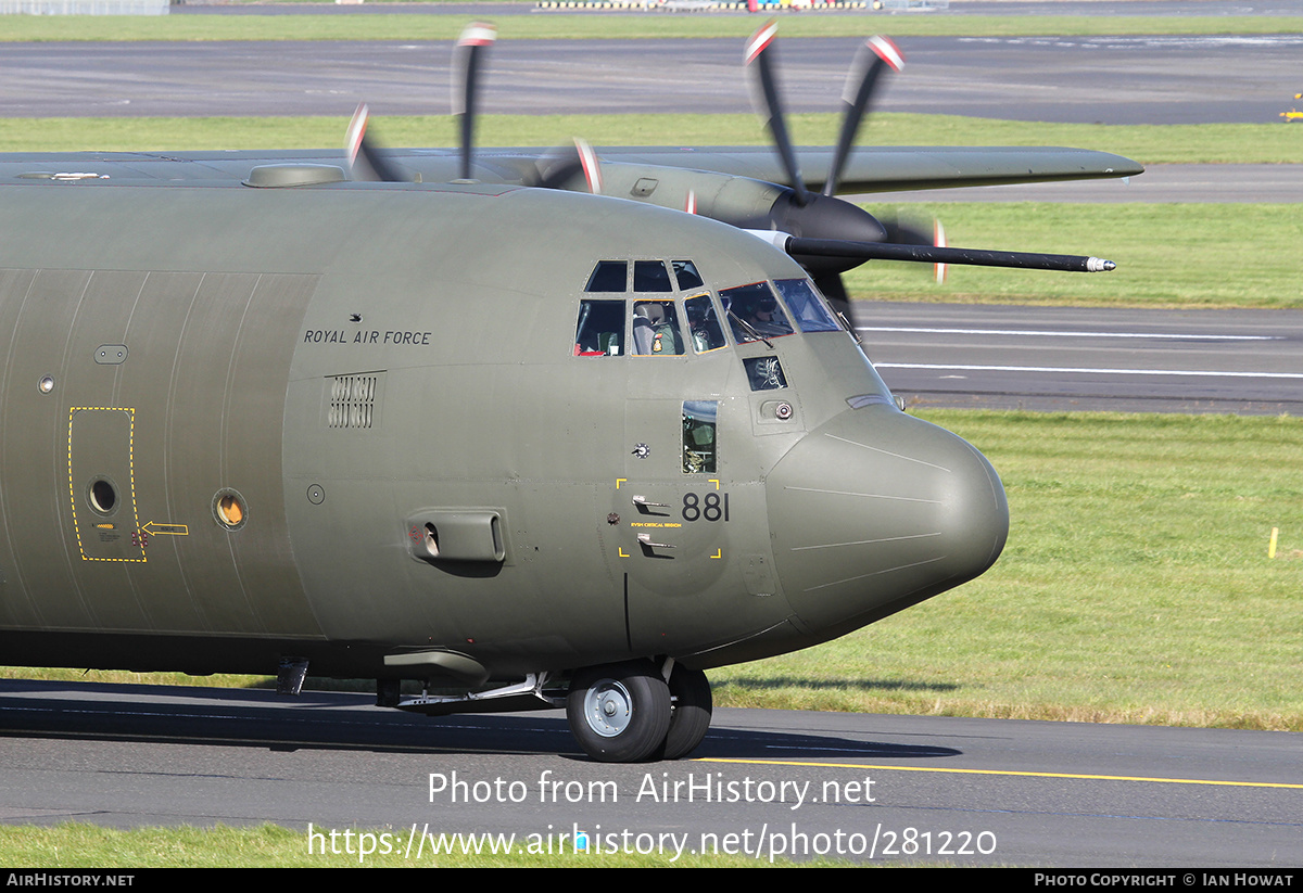 Aircraft Photo of ZH881 | Lockheed Martin C-130J Hercules C5 | UK - Air Force | AirHistory.net #281220