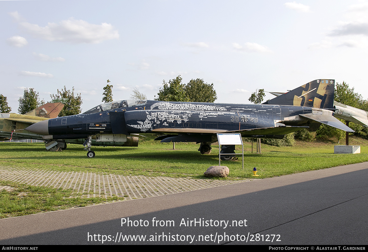 Aircraft Photo of 3849 | McDonnell Douglas F-4F Phantom II | Germany - Air Force | AirHistory.net #281272