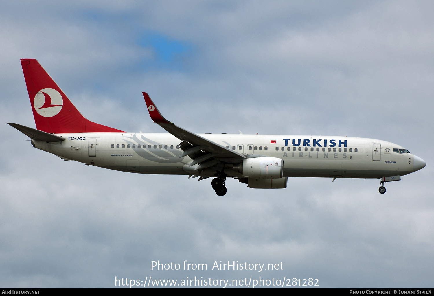 Aircraft Photo of TC-JGG | Boeing 737-8F2 | Turkish Airlines | AirHistory.net #281282