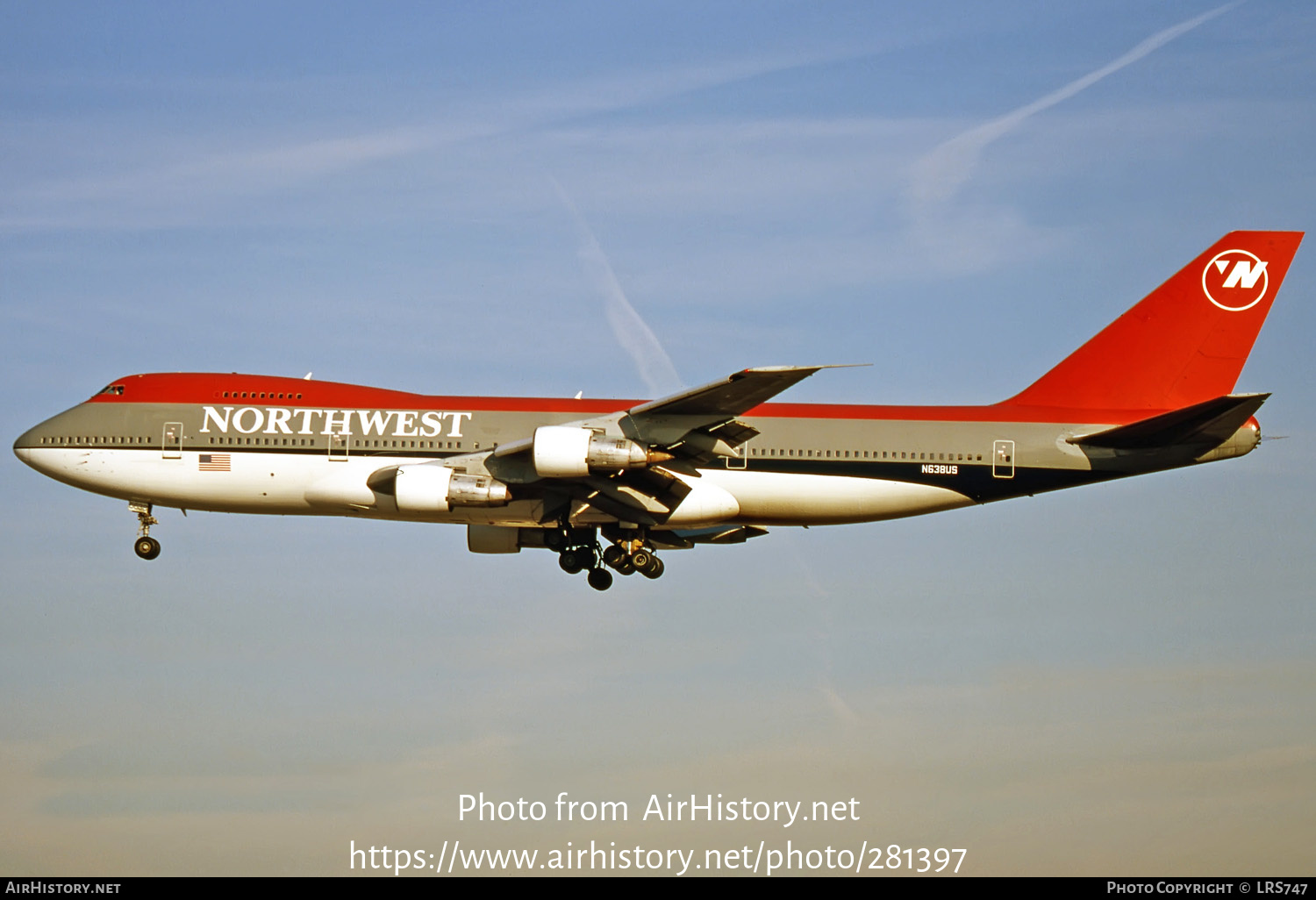 Aircraft Photo of N638US | Boeing 747-251B | Northwest Airlines | AirHistory.net #281397