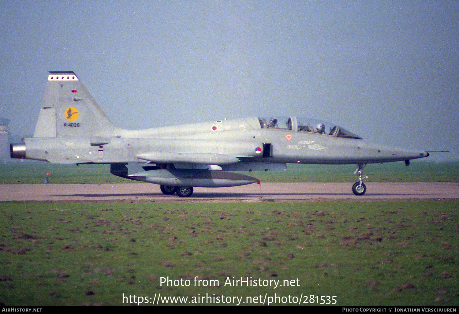 Aircraft Photo of K-4026 | Canadair NF-5B | Netherlands - Air Force | AirHistory.net #281535