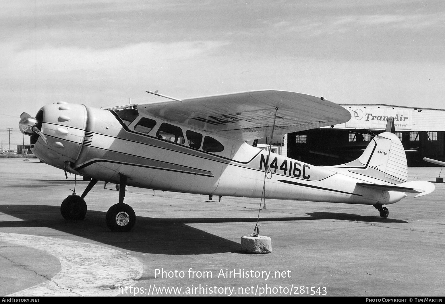 Aircraft Photo of N4416C | Cessna 195B | AirHistory.net #281543