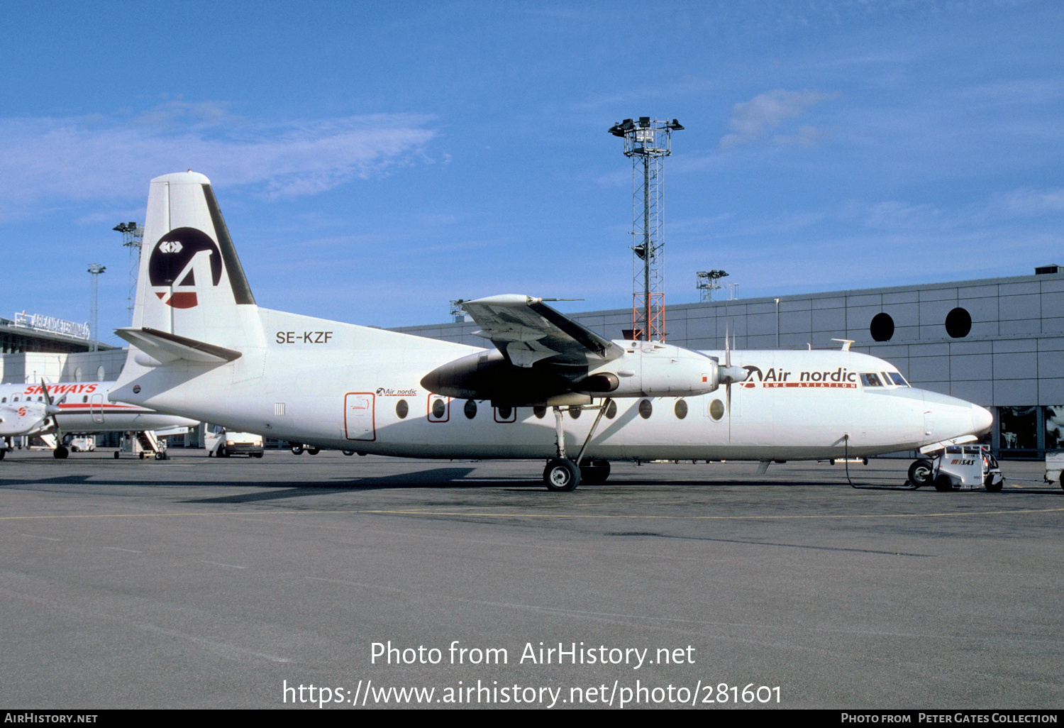 Aircraft Photo of SE-KZF | Fokker F27-100 Friendship | Air Nordic | AirHistory.net #281601