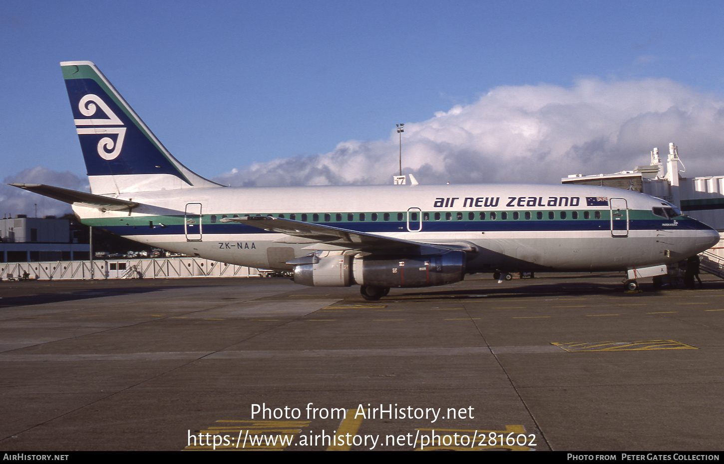 Aircraft Photo of ZK-NAA | Boeing 737-204/Adv | Air New Zealand | AirHistory.net #281602