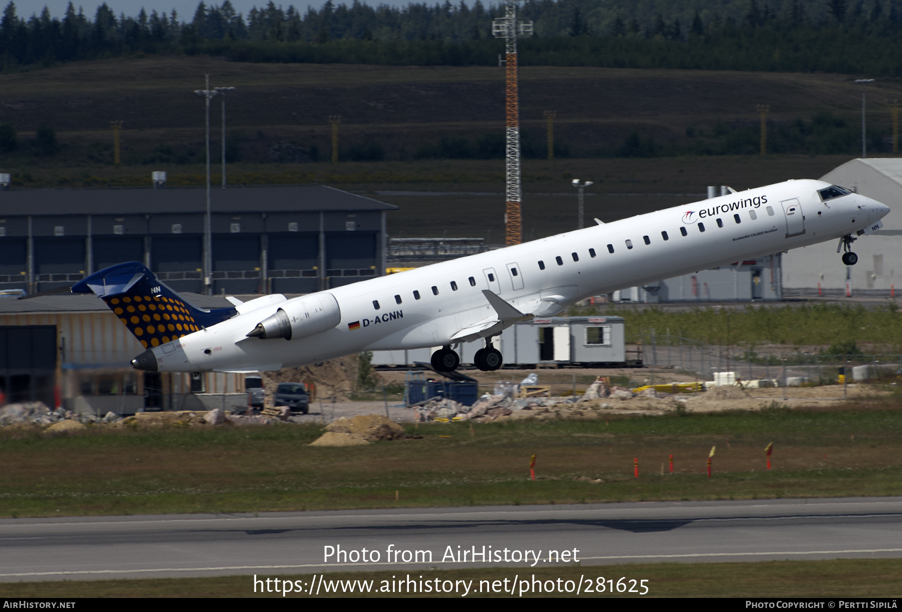 Aircraft Photo of D-ACNN | Bombardier CRJ-900LR (CL-600-2D24) | Eurowings | AirHistory.net #281625