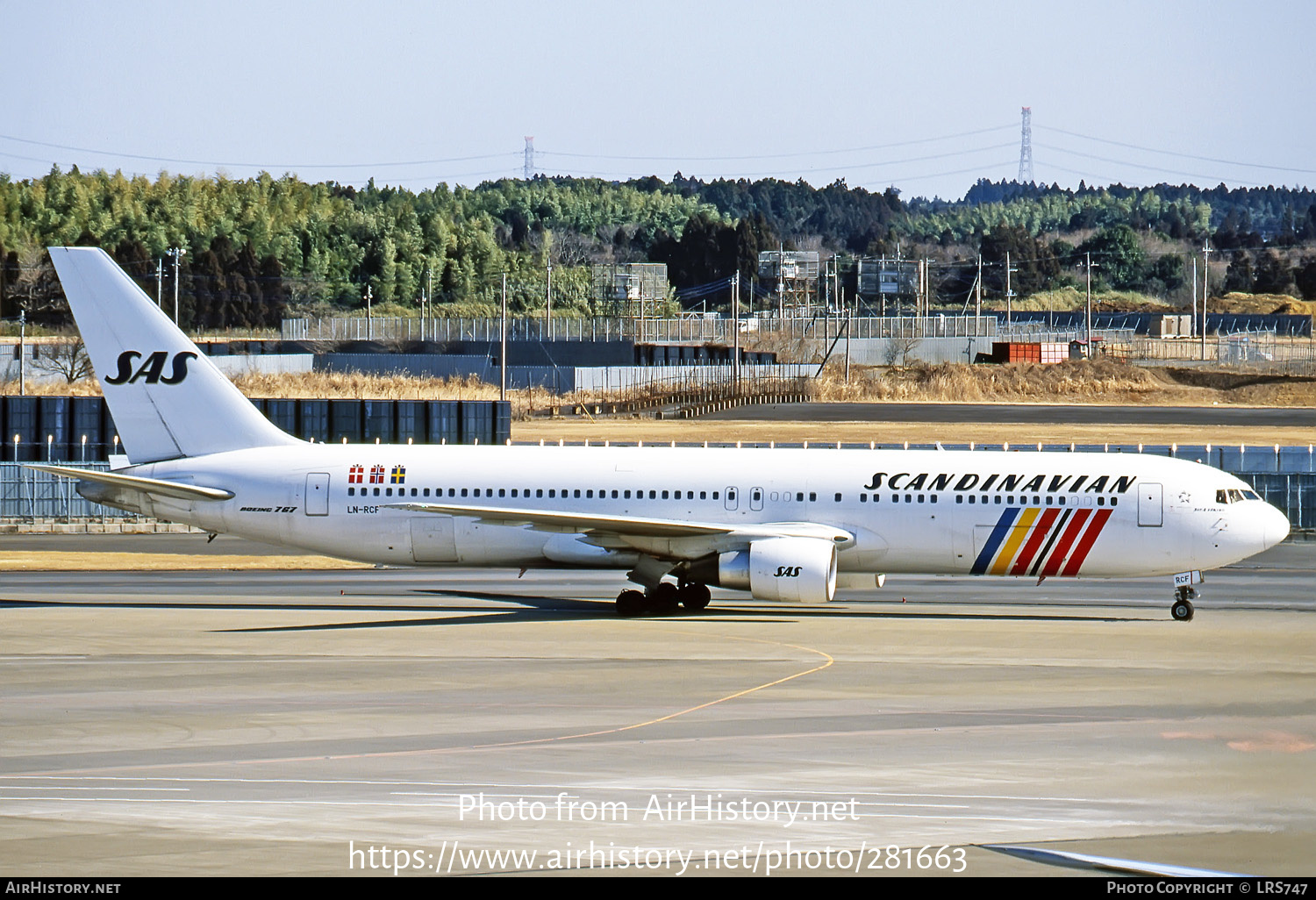 Aircraft Photo of LN-RCF | Boeing 767-383/ER | Scandinavian Airlines - SAS | AirHistory.net #281663