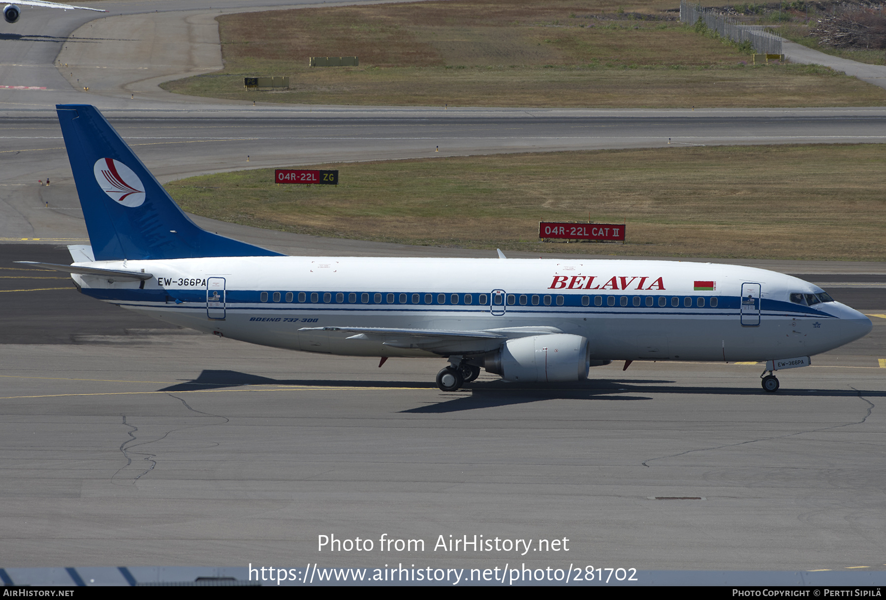 Aircraft Photo of EW-366PA | Boeing 737-31S | Belavia | AirHistory.net #281702